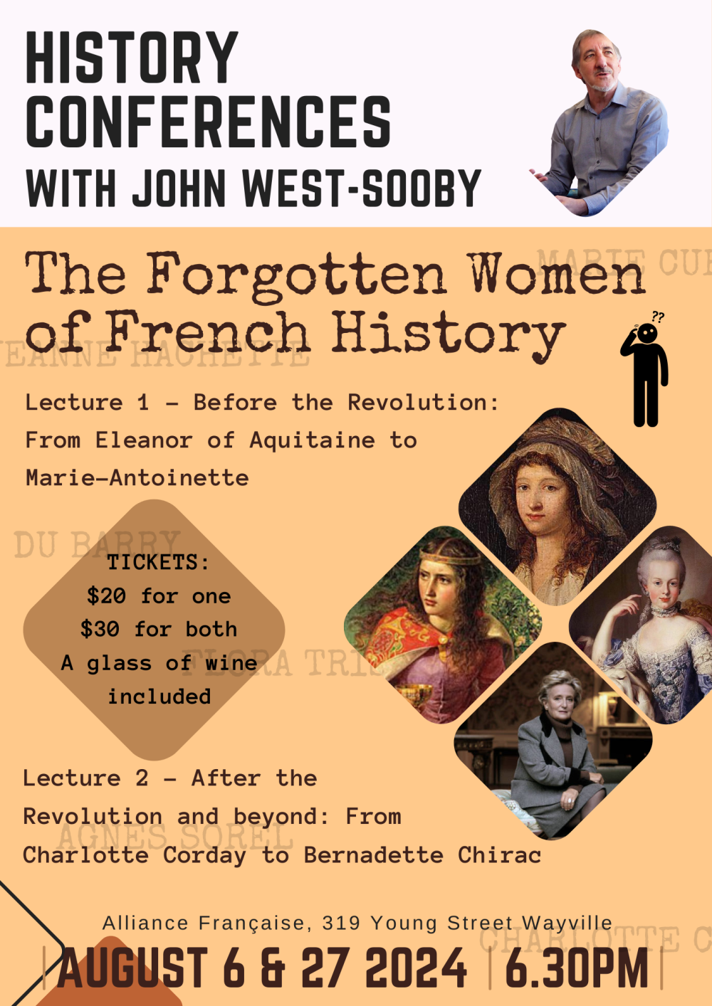 History Conferences : The Forgotten Women of French History